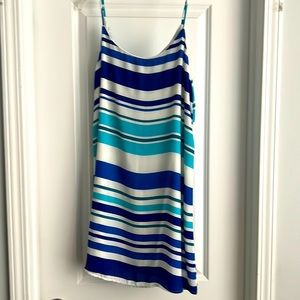 Multi Color Blue & White summer dress